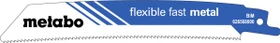 Metabo Flexible Fast Metal BiM Säbelsägeblatt 14TPI, 150x0.9mm, 5 Stück