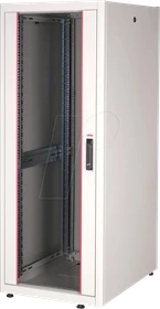 Roline / Secomp Basic 19" Netzwerkschrank 32HE, montiert, Glastür, IP20, RAL 7035, 800mm tief