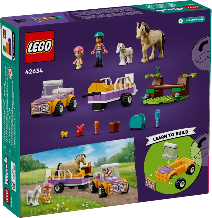 LEGO Friends - Pferde- und Pony-Anhänger