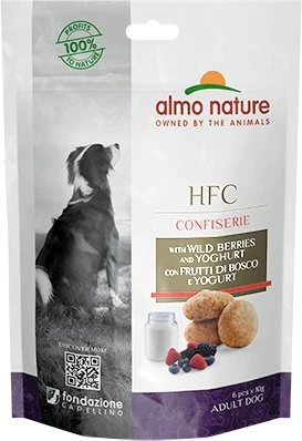 almo nature HFC Confiserie Dogs, mit Waldbeeren und Joghurt, 60g (6x 10g)