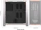 In Win Dubili Titanium Grey DIY Edition, modular, grau, Glasfenster Vorschaubild