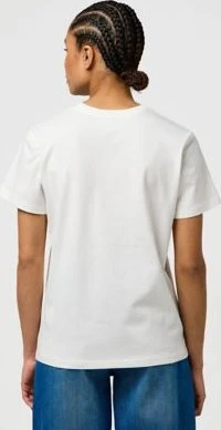 Wrangler Graphic T-Shirt kurzarm worn white (Damen)