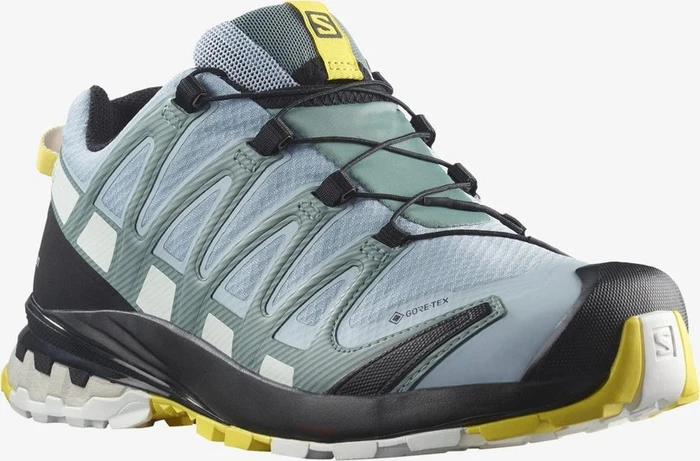 Salomon XA Pro 3D V8 GTX zen blue/white/golden kiwi (Damen)