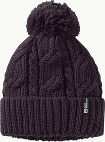 Jack Wolfskin Pompom Beanie midnight plum