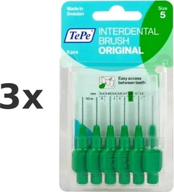 TePe Original Interdentalbürste grün, 6 Stück