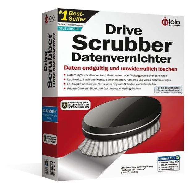 Avanquest Drive Scrubber Datenvernichter, ESD (deutsch) (PC)