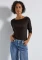 Street One Basic Shirt langarm deep roast brown (Damen) Vorschaubild