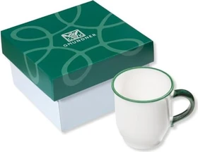 Gmundner Keramik Grüner Rand Schokotasse im Karton 300ml