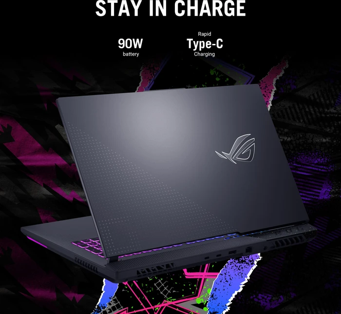 ASUS ROG Strix G17 (2023) G713PV-LL145W, Eclipse Gray, Ryzen 9 7940HX, 32GB RAM, 1TB SSD, GeForce RTX 4060, DE
