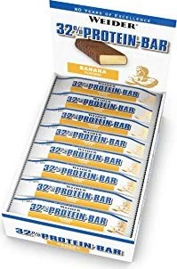 Weider 32% Protein Bar Banane 1.44kg (24x 60g)