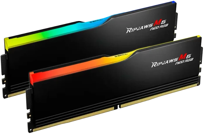 G.Skill Ripjaws M5 Neo RGB schwarz UDIMM 32GB Kit, DDR5-6000, CL36-36-36-96
