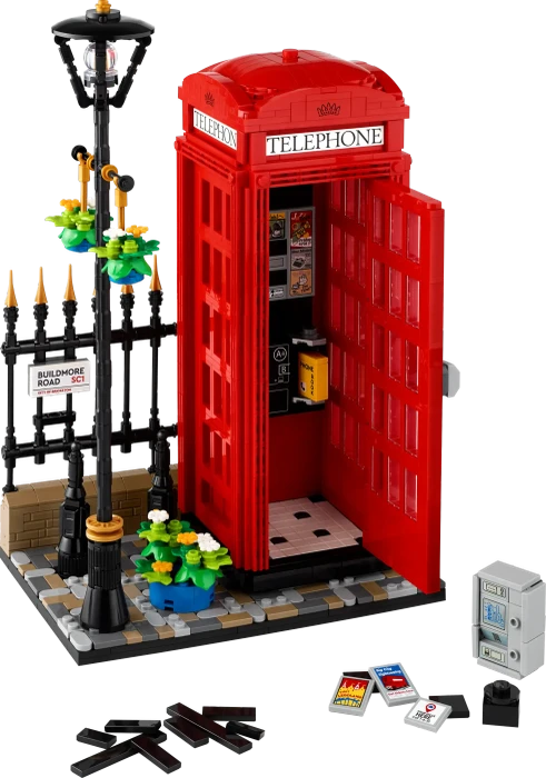LEGO Ideas - Rote Londoner Telefonzelle