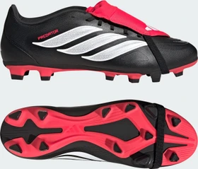 adidas Predator Club Fold-Over Tongue FG/MG core black/cloud white/lucid red (Herren)