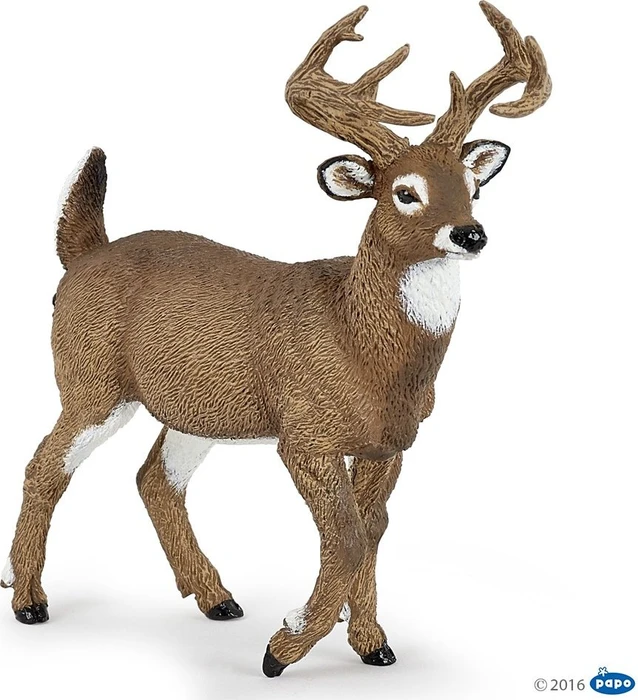 Papo Wildtiere der Welt - Weißwedelhirsch