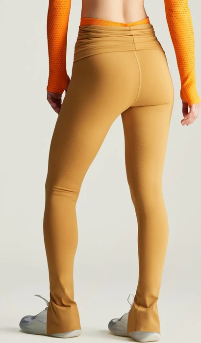 adidas by Stella McCartney TrueStrength Splitcuff Hose lang dessert dune (Damen)