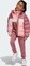 adidas Synthetic Down Funktionsjacke preloved crimson/sandy pink/semi pink spark (Junior) Vorschaubild