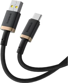 Baseus Dura USB-A/USB-C 2m schwarz/gold