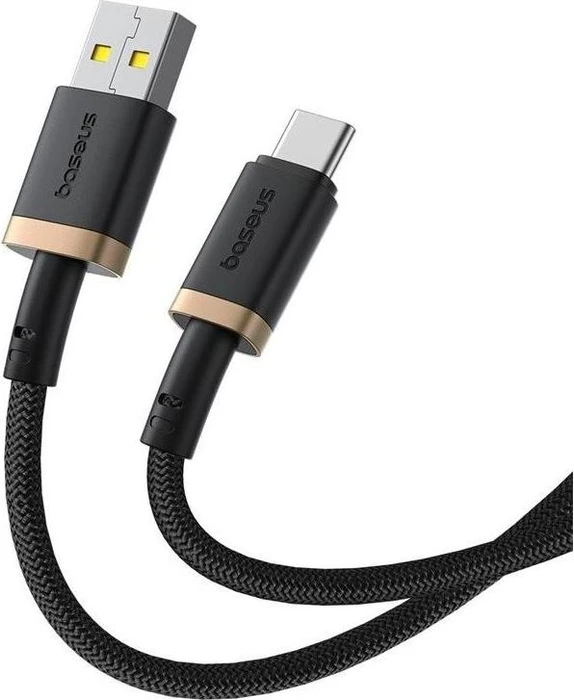 Baseus Dura USB-A/USB-C 2m schwarz/gold