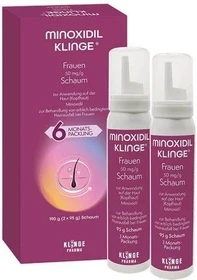 Minoxidil Klinge Frauen 50 mg/g Schaum, 190g
