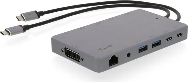 LMP USB-C Display Dock 2, 2x USB-C 3.0 [Stecker]