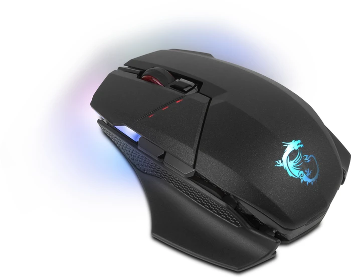 MSI Clutch GM70 Gaming Mouse schwarz, USB