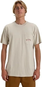 Billabong Stacked Arch T-Shirt kurzarm bleach sand (Herren)