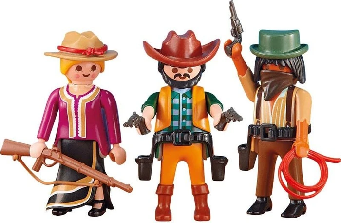 playmobil Western 2 Cowboys mit Cowgirl