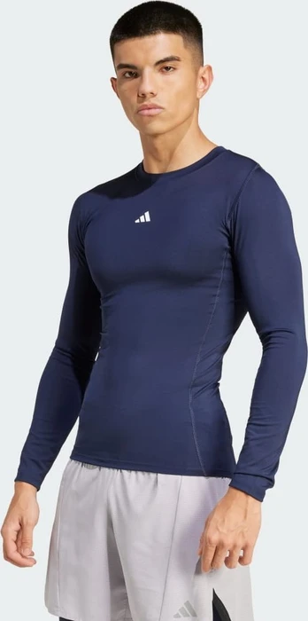 adidas Techfit Compression Training Kompressionsshirt langarm legend ink (Herren)
