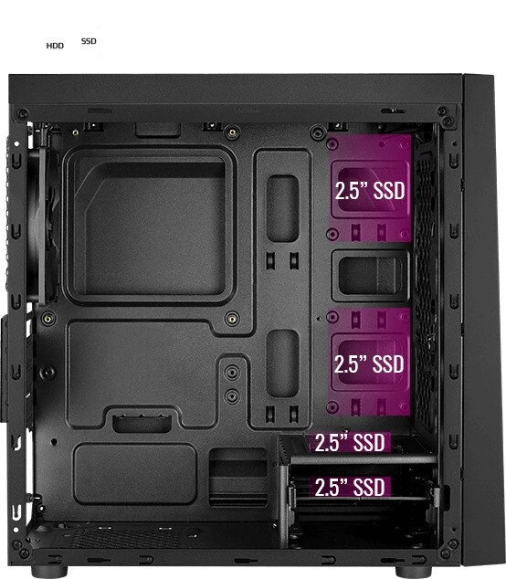 AeroCool Bolt Mini, Acrylfenster