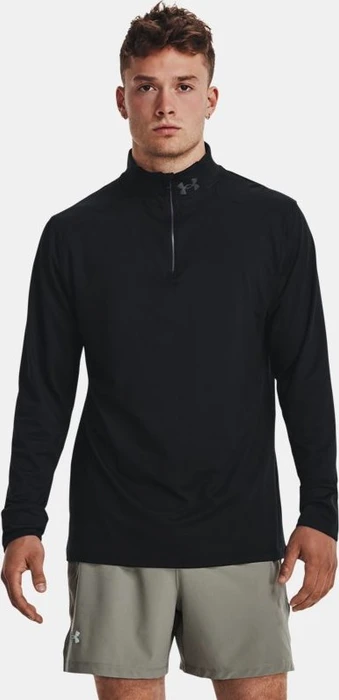 Under Armour Qualifier Half Zip Funktionsshirt langarm black/reflective (Herren)