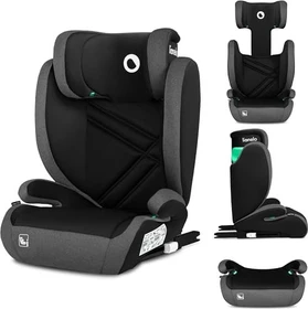 Lionelo Hugo i-Size black grey