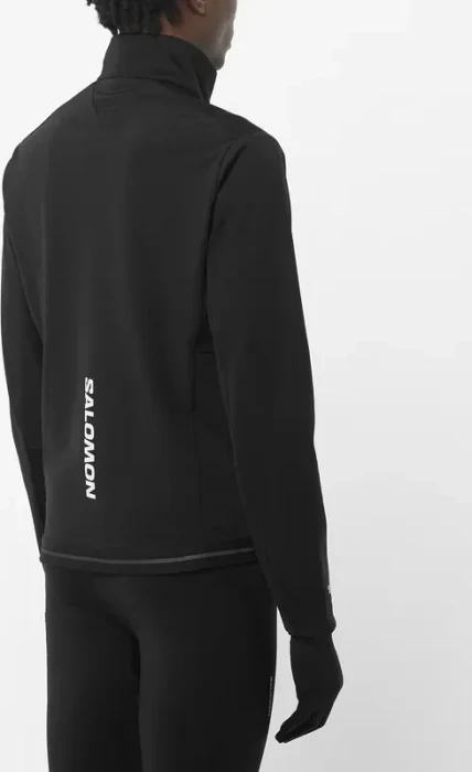 Salomon Gore-Tex Infinium Windstopper Funktionsjacke deep black (Herren)