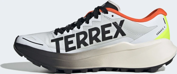 adidas Terrex Agravic 4 cloud white/core black/semi impact orange (Damen)