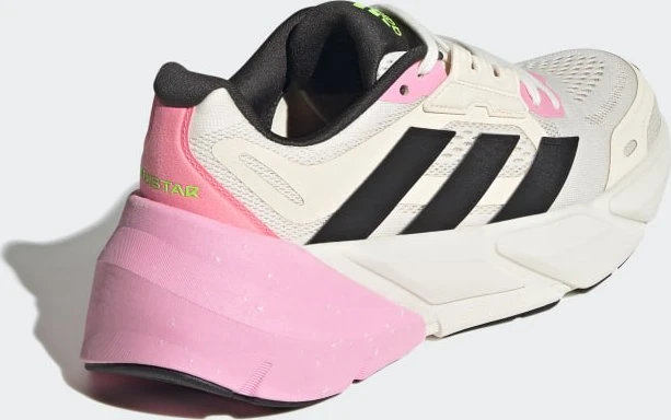 adidas Adistar cloud white/core black/solar green (Damen)