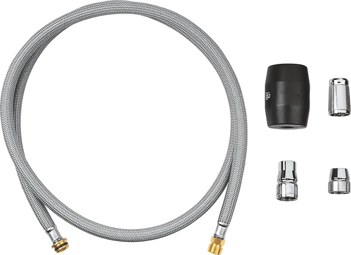 Grohe Schlauch für Spülbeckenarmaturen mit herausziehbarer Dual Spülbrause oder Mousseurauslauf