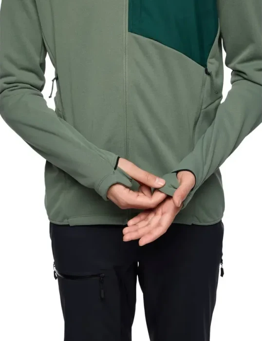 Vaude Monviso Fleece III Funktionsjacke agave (Herren)
