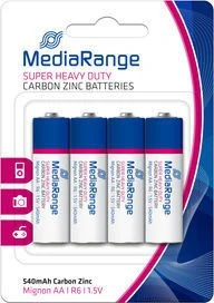 MediaRange Super Heavy Duty Mignon AA, 4er-Pack
