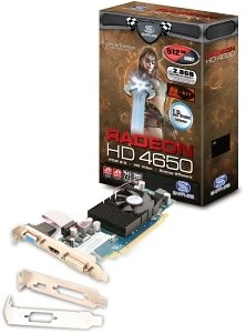 Sapphire Radeon HD 4650 HyperMemory low profile, 512MB DDR2, VGA, DVI, HDMI, lite retail