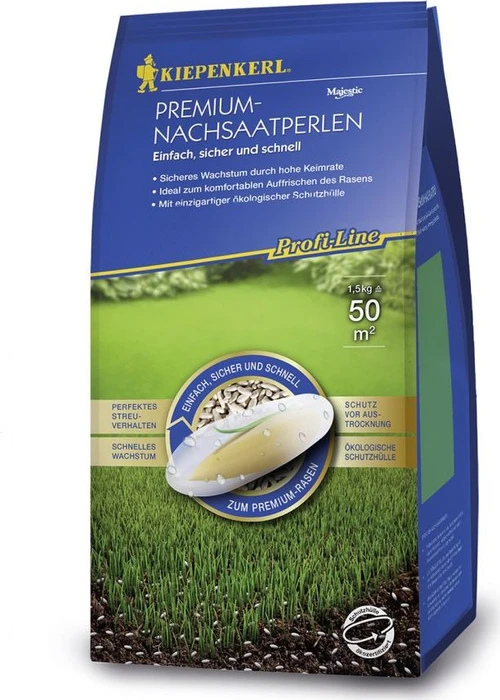 Kiepenkerl Profi-Line Premium-Nachsaatperlen Saatgut, 1.5kg
