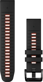 Garmin Ersatzarmband QuickFit 22 Silikon black/flame