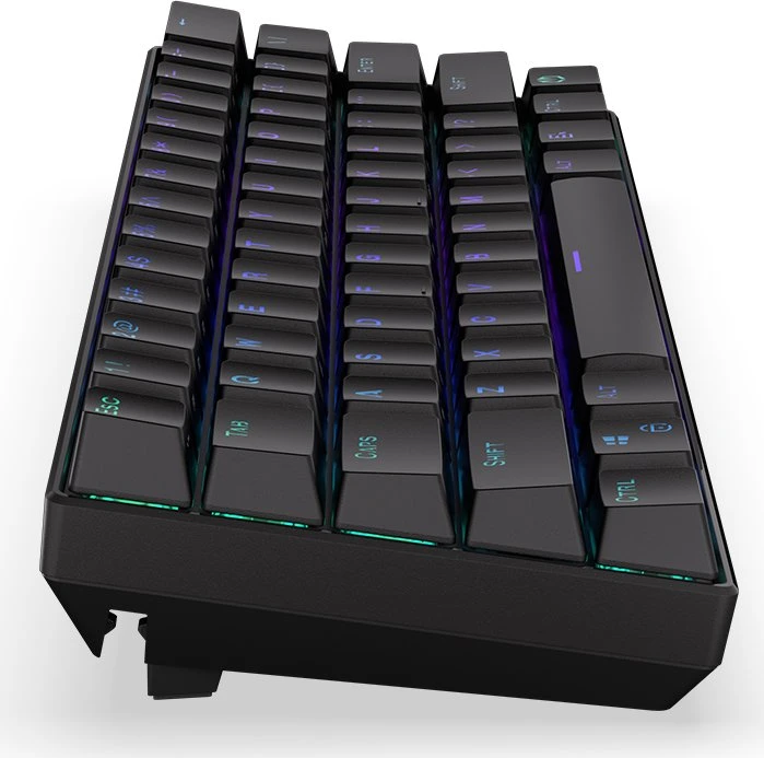 Endorfy Thock Compact Wireless Brown, PBT, LEDs RGB, hot-swap, Kailh Box BROWN, USB/Bluetooth, US