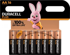 Duracell Plus Mignon AA, 16er-Pack