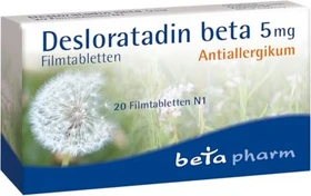 betapharm Desloratadin beta 5mg Filmtabletten, 20 Stück