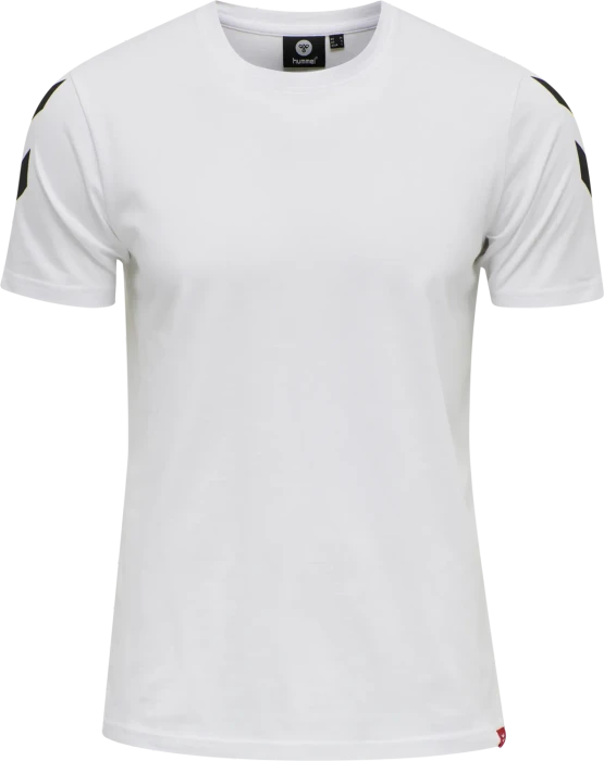 hummel Legacy Chevron T-Shirt kurzarm weiß