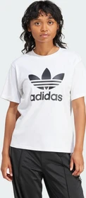 adidas Trefoil Regular T-Shirt kurzarm weiß (Damen)