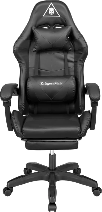 Krüger&Matz Warrior GX-150 Gamingstuhl, schwarz