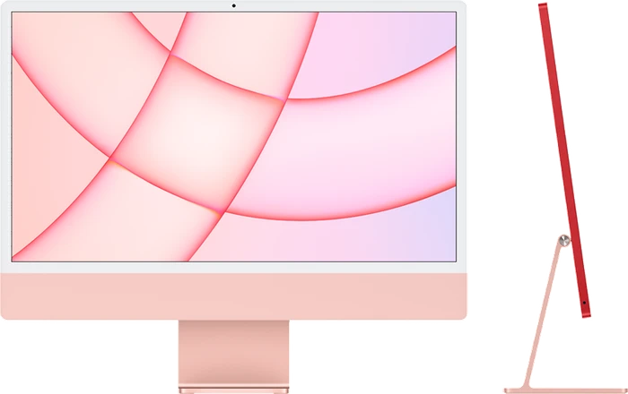Apple iMac 24", Rosé, M1 - 8 Core CPU / 7 Core GPU, 8GB RAM, 256GB SSD [2021]