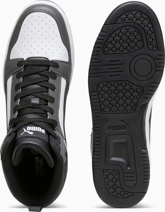Puma Rebound puma white/puma black/shadow gray