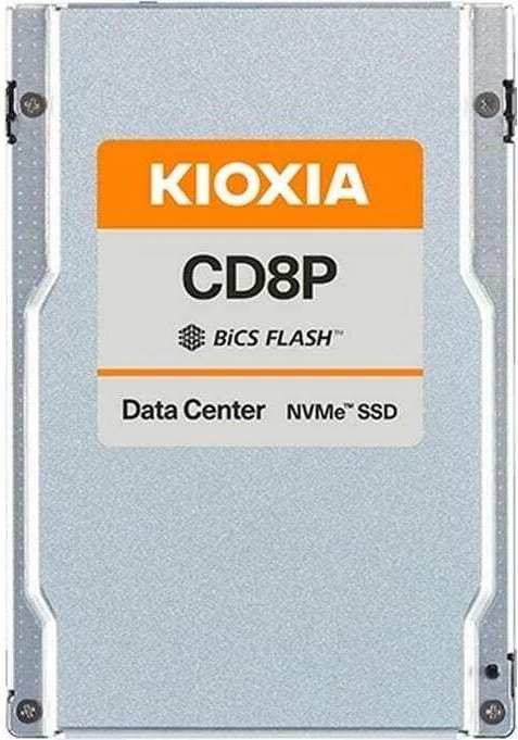 KIOXIA CD8P-R Data Center - 1DWPD Read Intensive SSD 3.84TB, SIE, 2.5" / U.2 / PCIe 5.0 x4
