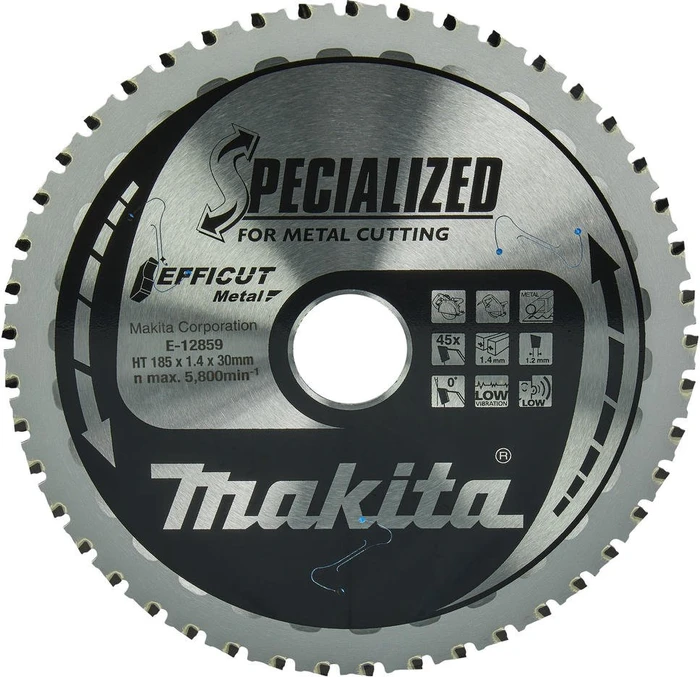Makita Specialized Efficut Kreissägeblatt 45Z, 185x1.4x30mm, 1 Stück
